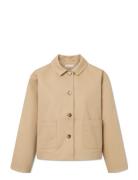 Felina Jacket Outerwear Jackets Light-summer Jacket Beige STUDIO FEDER