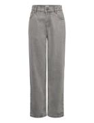 Grstreet Loose Ash Grey Bottoms Jeans Regular Jeans Grey Grunt