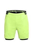 Ua Vanish Woven 2In1 Sts Sport Shorts Sport Shorts Green Under Armour