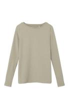 Nkfsuraja Xsl Ls Top Noos Tops T-shirts Long-sleeved T-shirts Beige Na...