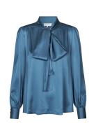 Indiradea Tops Blouses Long-sleeved Blue Dea Kudibal