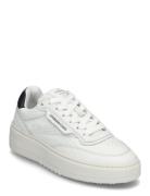 Cph89 Cracked Leather Off White Lave Sneakers White Copenhagen Studios