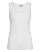 Fqhi-Top Tops T-shirts & Tops Sleeveless White FREE/QUENT