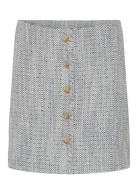 Yasnorali Hmw Short Skirt - Ex Kort Skjørt Grey YAS