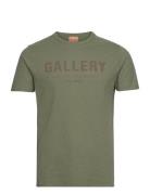 Mmgjack Tee Tops T-shirts Short-sleeved Khaki Green Mos Mosh Gallery