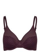 Norah Chic Co Bra Underw. Covering Molded Lingerie Bras & Tops Full Cu...