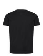 T-Shirt Regular_Slim Tops T-shirts Short-sleeved Black Replay