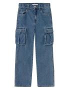 Nkmryan St Cargo Jeans 5910-Im Noos Bottoms Jeans Regular Jeans Blue N...