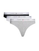 3 Pack Thong Stringtruse Undertøy Grey Tommy Hilfiger