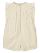 Holmfrid Anglaise Jumpsuit Jumpsuit Cream Liewood