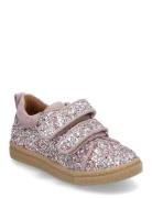 Shoes - Flat - With Velcro Lave Sneakers Pink ANGULUS