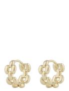 Aero Square Ring Ear Plain G Accessories Jewellery Earrings Hoops Gold...