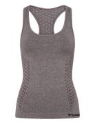 Hmlci Seamless Top Sport T-shirts & Tops Sleeveless Grey Hummel