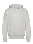 Dexter Hoodie Tops Sweat-shirts & Hoodies Hoodies Grey Les Deux