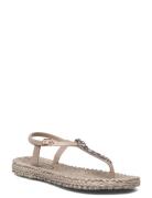 Flip-Flops Shoes Summer Shoes Sandals Flip Flops Beige Ilse Jacobsen