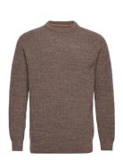 Barbour Horseford Crew Tops Knitwear Round Necks Brown Barbour