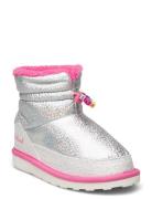 Ankle Boots Vinterstøvletter Pull On Silver Billieblush