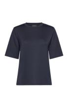 Bottas Tee Tops T-shirts & Tops Short-sleeved Navy Residus