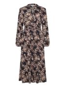 Cwdillys - Dress Knelang Kjole Multi/patterned Claire Woman