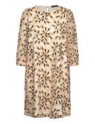 Bouvardiabbchista Dress Knelang Kjole Beige Bruuns Bazaar
