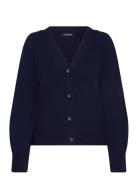 Cardigan Tops Knitwear Cardigans Navy Ilse Jacobsen