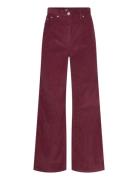 Tjw Claire Fine Cord Pant Bottoms Jeans Wide Red Tommy Jeans