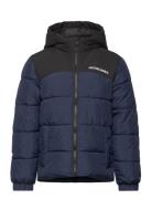 Jjmoon Hood Puffer Mni Fôret Jakke Navy Jack & J S