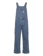 Lee Bib Bottoms Jeans Relaxed Blue Lee Jeans