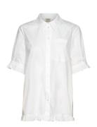 Mackenzi Tops Shirts Short-sleeved White Baum Und Pferdgarten