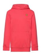 Pullover Hoodie Tops Sweat-shirts & Hoodies Hoodies Red Lyle & Scott