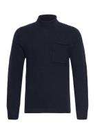 Marelaxroll Heritage Tops Knitwear Turtlenecks Navy Matinique