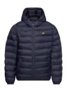 Lightweight Puffer Jacket Fôret Jakke Navy Lyle & Scott