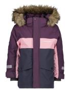 Bjrven Kids Parka 2 Parkas Jakke Purple Didriksons