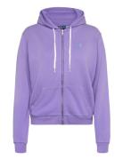 Island Flc-Lsl-Sws Tops Sweat-shirts & Hoodies Hoodies Purple Polo Ral...