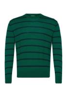 Sweater L/S Tops Knitwear Round Necks Green United Colors Of Benetton