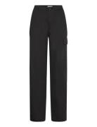 Brushed Cotton Cargo Pant Bottoms Trousers Cargo Pants Black Calvin Kl...