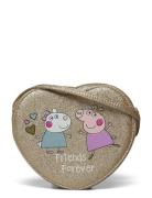 Nmfamada Peppapig Glitter Bag Cplg Tote Veske Gold Name It