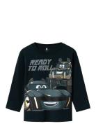 Nmmsikke Batwheels Ls Nreg Top Wab Tops T-shirts Long-sleeved T-shirts...