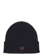 Classic Beanie Accessories Headwear Beanies Black Fred Perry