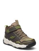 Boys Velocitrek Combex - Waterproof Høye Sneakers Khaki Green Skechers