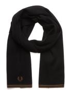 T/T Merino Wool Scarf Accessories Scarves Winter Scarves Black Fred Pe...