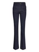 Fayme Jeans Bottoms Jeans Flares Navy Andiata