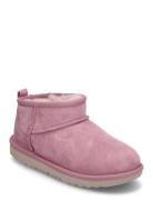 K Classic Ultra Mini Vinterstøvletter Pull On Pink UGG