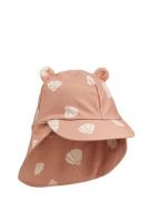 Senia Sun Hat With Ears Solhatt Pink Liewood