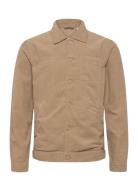 Corduroy Overshirt Tops Overshirts Beige Lindbergh