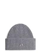 Jive Wool Beanie Accessories Headwear Beanies Grey J. Lindeberg