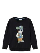 Nkmoklokken Ls Sweat Bru Box Tops Sweat-shirts & Hoodies Sweat-shirts ...