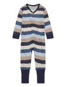 Hcmanu - Sleepsuit Pyjamas Sie Jumpsuit Blue Hust & Claire