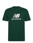 Sport Essentials Logo T-Shirt Sport T-shirts Short-sleeved Green New B...