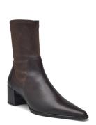 Giselle Shoes Boots Ankle Boots Ankle Boots With Heel Brown VAGABOND